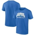 thumbnail image 1 of Men's Blue Detroit Lions Hometown Collection Prime Time T-Shirt, 1 of 3