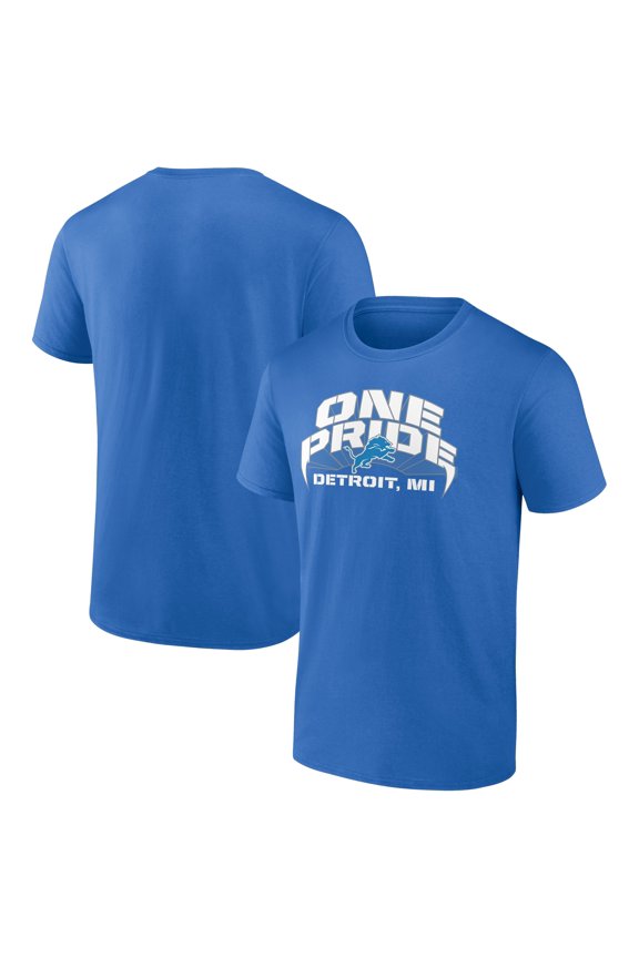 Men's Blue Detroit Lions Hometown Collection Prime Time T-Shirt