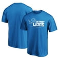 thumbnail image 1 of Men's  Blue Detroit Lions Team Lockup T-Shirt, 1 of 3