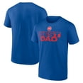 thumbnail image 1 of Men's Blue Detroit Pistons Greatest Dad T-Shirt, 1 of 3