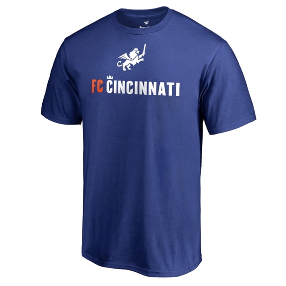 Men's Blue FC Cincinnati Victory Arch T-Shirt