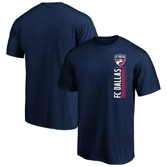 Men's Blue FC Dallas Strong Stencil T-Shirt
