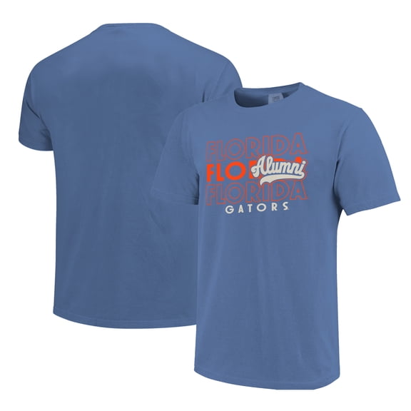 Men's  Blue Florida Gators Alumni Script Overlay T-Shirt