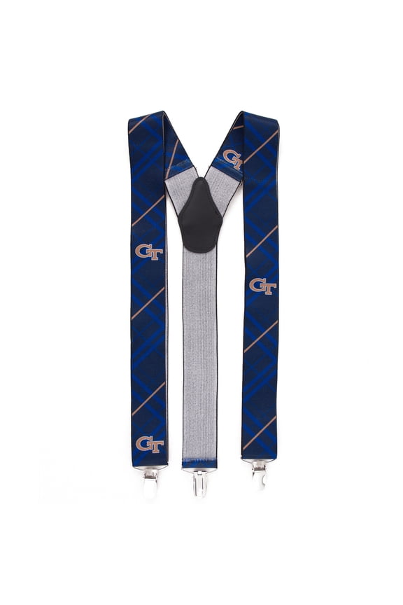 Men's Blue Georgia Tech Yellow Jackets Suspenders