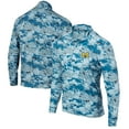 thumbnail image 1 of Men's Blue Michigan Wolverines Digital Camo Performance Quarter-Zip Pullover Jacket, 1 of 3