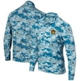 thumbnail image 1 of Men's Blue Milwaukee Brewers Digital Camo Performance Quarter-Zip Pullover Jacket, 1 of 3