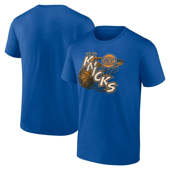 Men's Blue New York Knicks Earnest Passion T-Shirt