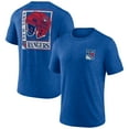 thumbnail image 1 of Men's  Blue New York Rangers Earnest Will Tri-Blend T-Shirt, 1 of 3