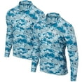thumbnail image 1 of Men's Blue New York Yankees Digital Camo Performance Quarter-Zip Pullover Jacket, 1 of 3