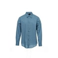 thumbnail image 1 of Men's Blue Plaid Button Down Shirt, 1 of 4