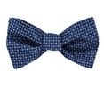 thumbnail image 1 of Men's Blue Silk Self Tie Bowtie Tie Yourself Bow Ties, 1 of 3
