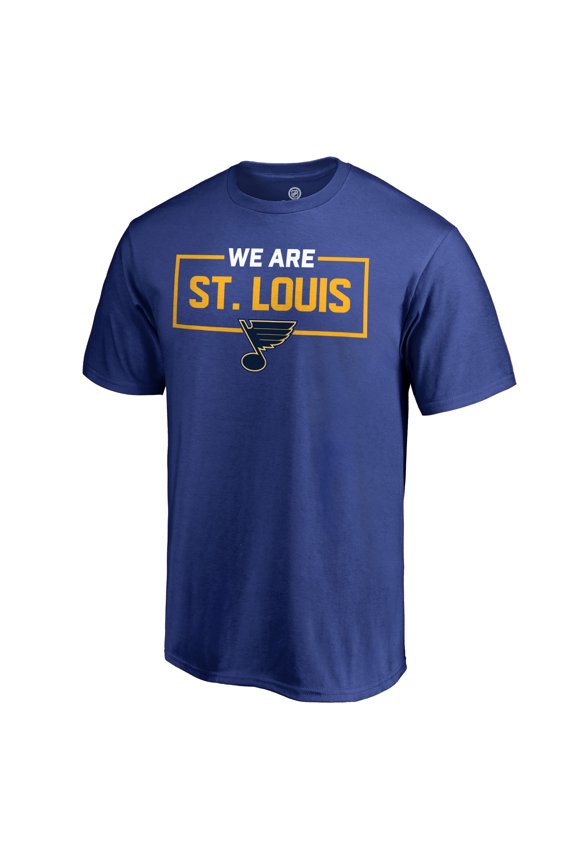 Men's Blue St. Louis Blues Iconic Collection We Are T-Shirt