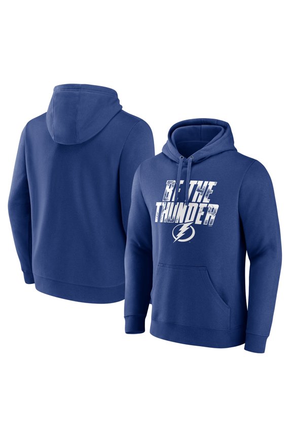 Men's Blue Tampa Bay Lightning Represent Pullover Hoodie