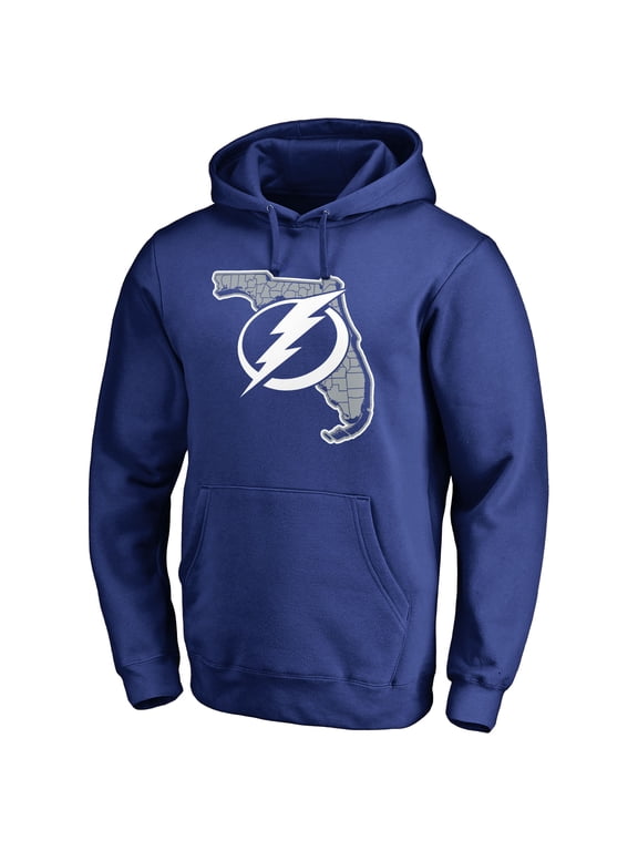 Men's Blue Tampa Bay Lightning State Hometown Collection Pullover Hoodie