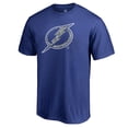 thumbnail image 1 of Men's Blue Tampa Bay Lightning Static Logo T-Shirt, 1 of 3