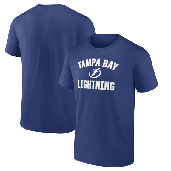 Men's Blue Tampa Bay Lightning Victory Arch T-Shirt