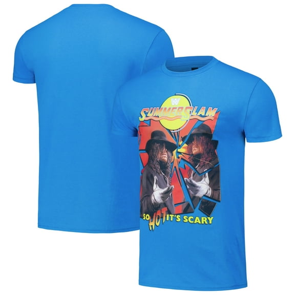 Men's Blue WWE SummerSlam 1994 Event Retro T-Shirt