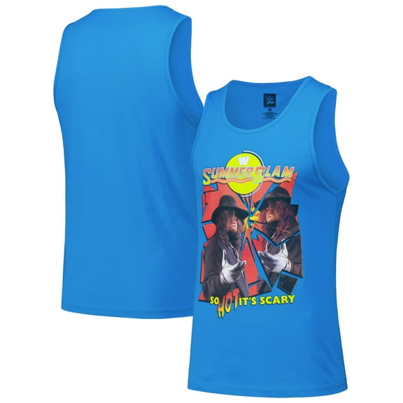 Men's Blue WWE SummerSlam 1994 Event Retro Tank Top