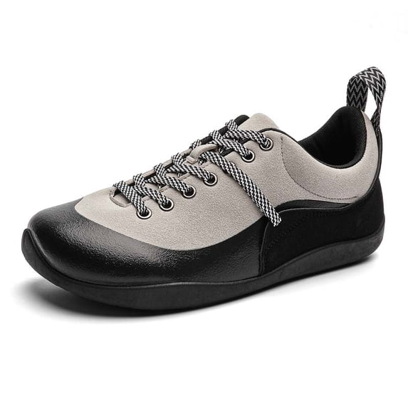 Men's Blue and Black Outdoor Casual Sneakers, Breathable Comfort Walking Shoes
