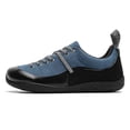 thumbnail image 1 of Men's Blue and Black Outdoor Casual Sneakers, Breathable Comfort Walking Shoes, 1 of 10