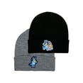 thumbnail image 1 of Men's Bluey 2-Pack Beanie Style Hat Set, One Size, 1 of 6