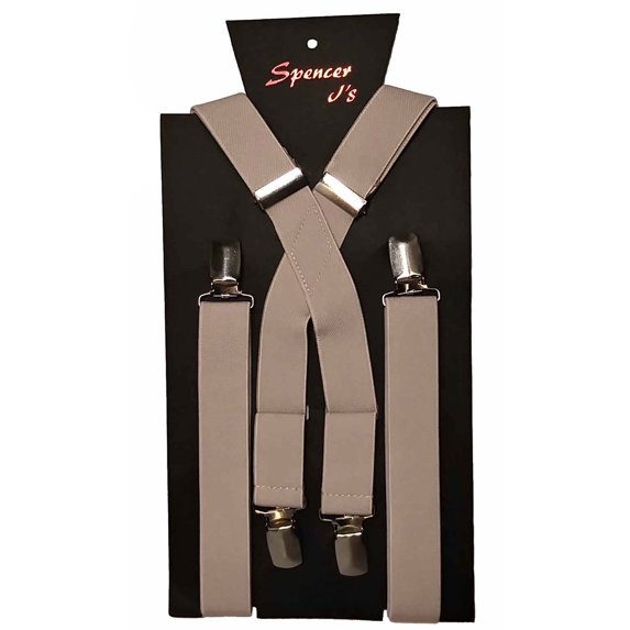 Men’s Blush Suspender ie in a variety of colors by Spencer J’s Signature Satin Collection