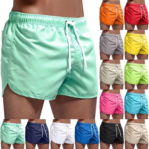 Men's Board Shorts Long Loose Fit Floral Swim Trunks Quick-Dry 4th Of July Swim Trunks with Pockets Upf 50+ Sun Protection Beach Wear