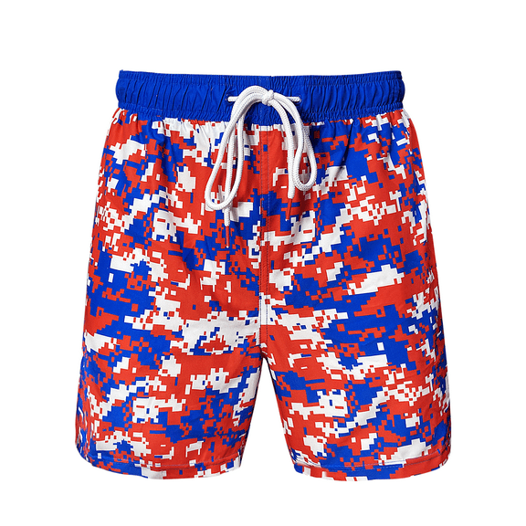 Men's  Board Shorts - Quick Dry Swim Trunks ,  No-Chafing, Beach & Pool Ready - Comfortable, Stylish Board Shorts for Men