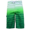 thumbnail image 1 of Men's Board Shorts Sport Beach Swimwear Bathing Suit Slim Fit Trunks (32, 507s Dark Green Light Green), 1 of 3