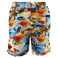 thumbnail image 1 of Men's Board Shorts Sport Beach Swimwear Bathing Suit Slim Fit Trunks (34, #4 Diamond Sunset), 1 of 3