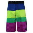 thumbnail image 1 of Men's Board Shorts Sport Beach Swimwear Bathing Suit Slim Fit Trunks (34, 510 Fuchsia), 1 of 3