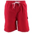 thumbnail image 1 of Men's Board Shorts Sport Beach Swimwear Bathing Suit Slim Fit Trunks (36, #7 Imperial Red), 1 of 3