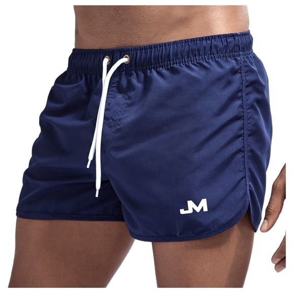 Men's Board Shorts Swim Trunks, Lightweight Breathable Beach Surfing Pants, Drawstring Elastic Waist Summer Casual Design for Pool Vacation and Swimming