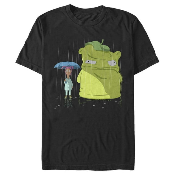 Men's Bob's Burgers Melted Kuchi Kopi Dream Graphic Tee Black Large