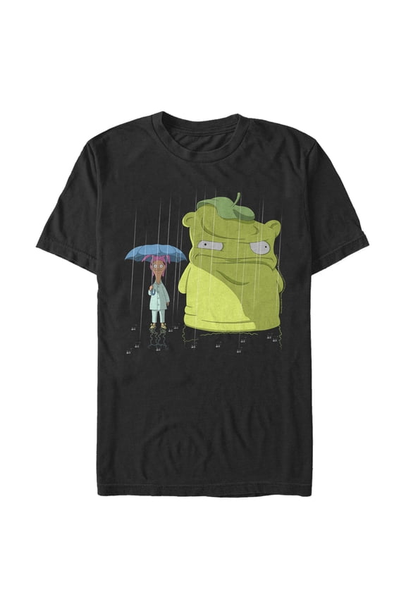 Men's Bob's Burgers Melted Kuchi Kopi Dream Graphic Tee Black Large
