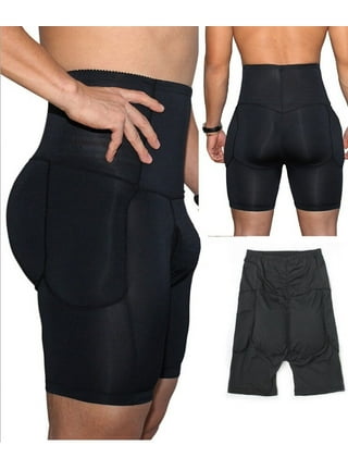 VASLANDA Men Shaper Underwear Tummy Control Shorts High Waist Slimming  Compression Shaping Thigh Boxer Briefs Shapewear