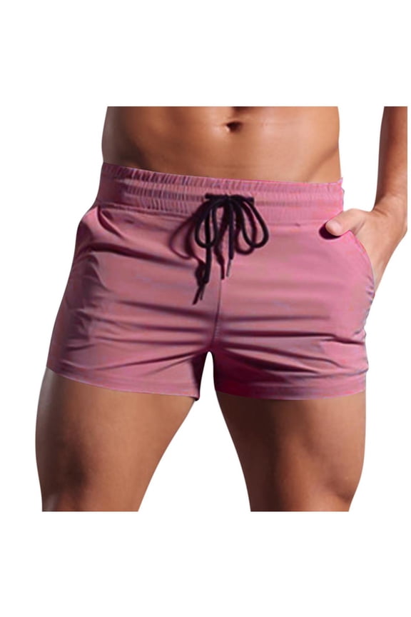 Men's Bodybuilding Workout Shorts 3" Inseam Athletic Quick Dry Lightweight Performance Short Pants Muscle Fit Shorts with Pockets for Marathon Running & Leg Day