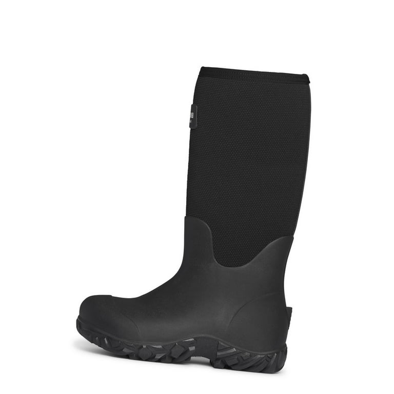 Bogs Work Boots Mens Workman Waterproof Slip Resistant Black 72625