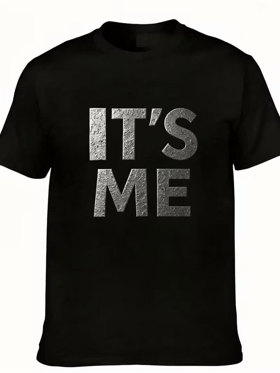 Men's Bold I'M HIM Lettering Graphic T-Shirt