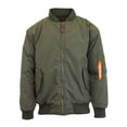 thumbnail image 1 of Men's Bomber Flight Jacket, 1 of 2