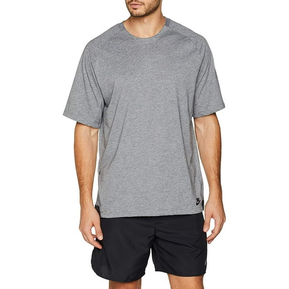 Men's Bonded Knit Sport Casual Top-Gray