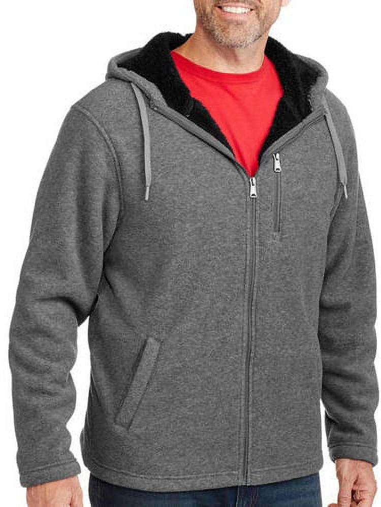 Faded glory hotsell men's sherpa hoodie