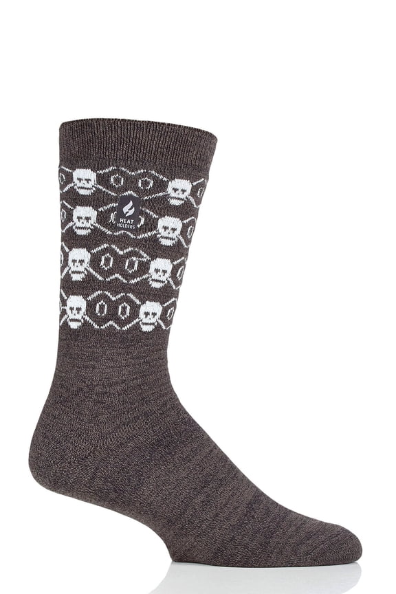 Men's Bones ULTRA LITE Twist Crew Socks | Warm + Soft, Hiking, Cabin, Cozy at Home Socks | 3X Warmer Than Cotton Socks