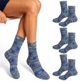 thumbnail image 1 of Men’s Boot Crew Socks, 3 Pairs – Thick Cushioned Work Boot Socks, Durable Outdoor Hiking & Everyday Wear, 1 of 9