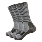 ECOEY Men's Boot Socks Hiking Socks, Wool Blend, Moisture Wicking