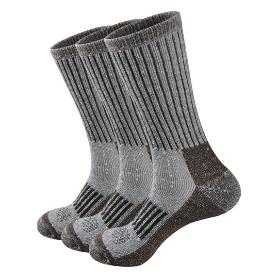Men's Boot Socks Hiking Socks, Wool Blend, Moisture Wicking
