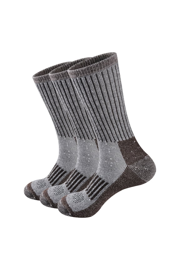 Men's Boot Socks Hiking Socks, Wool Blend, Moisture Wicking