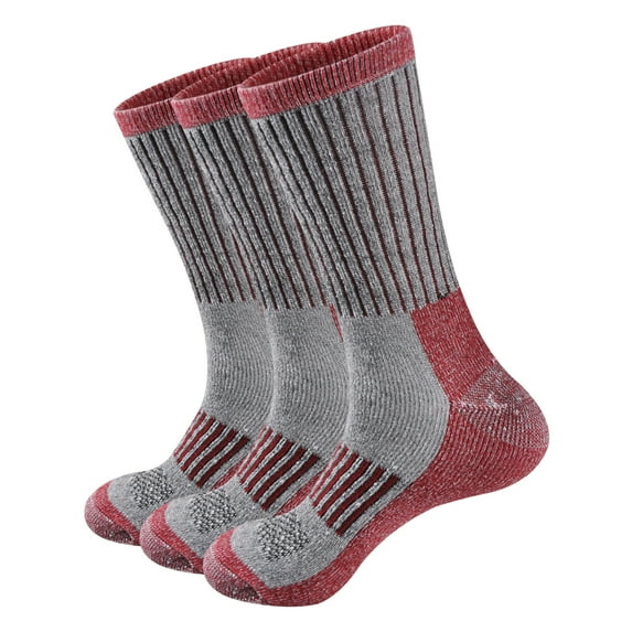 Men's Boot Socks Hiking Socks, Wool Blend, Moisture Wicking