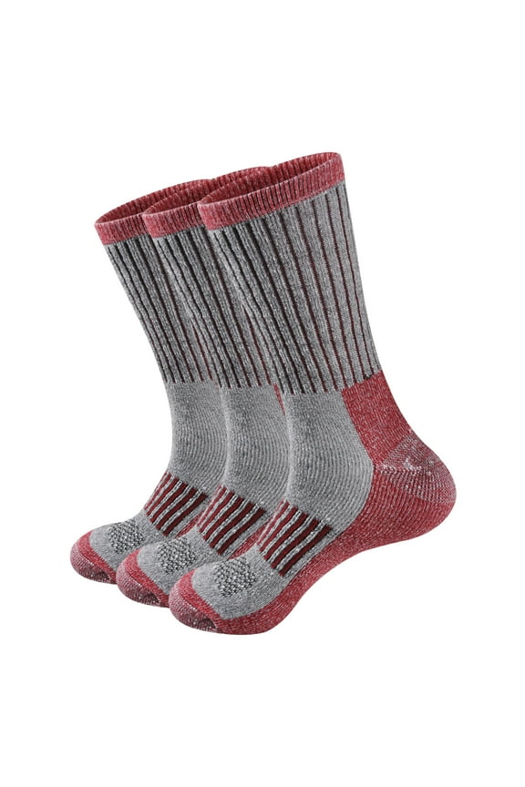 Men's Boot Socks Hiking Socks, Wool Blend, Moisture Wicking