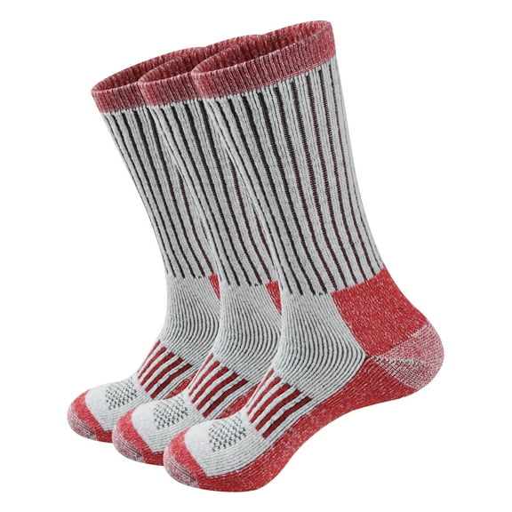 Men's Boot Socks Hiking Socks, Wool Blend, Moisture Wicking